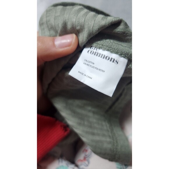 The Commons Men's Green Large Textured Cotton Blend Knit Short Sleeve Shirt NWT - Picture 4 of 9